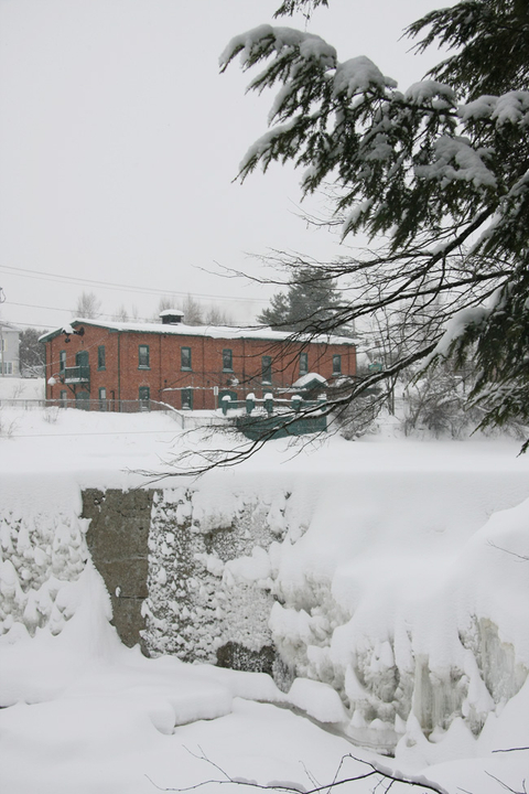 La Poudrière en hiver