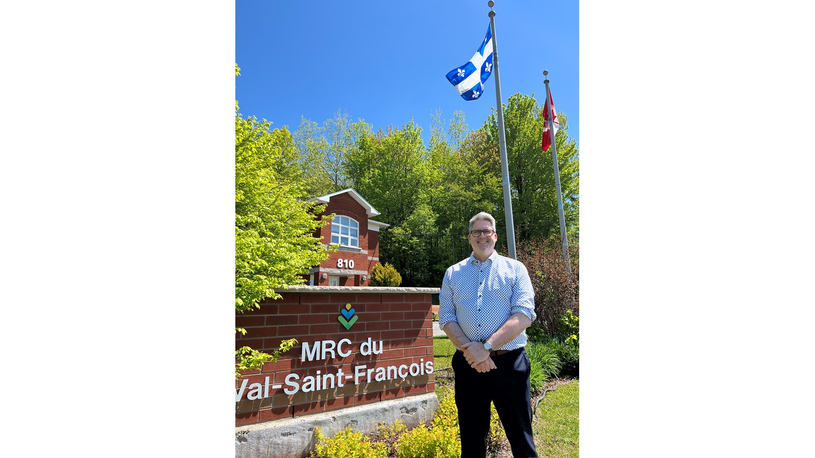 Martin Tremblay devient directeur général de la MRC du Val-Saint-François