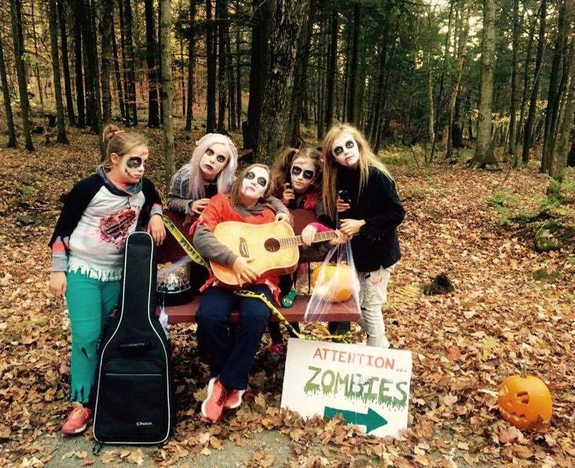 Une « zombie run » dans les Sentiers quatre saisons