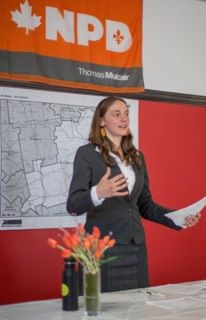 Myriam Beaulieu, Nouveau Parti démocratique