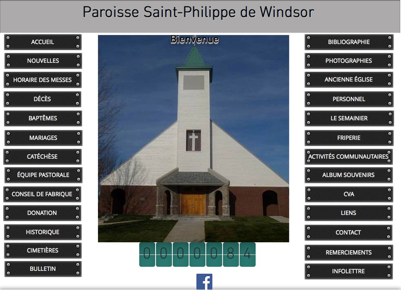 Lancement du site Web de la paroisse Saint-Philippe de Windsor