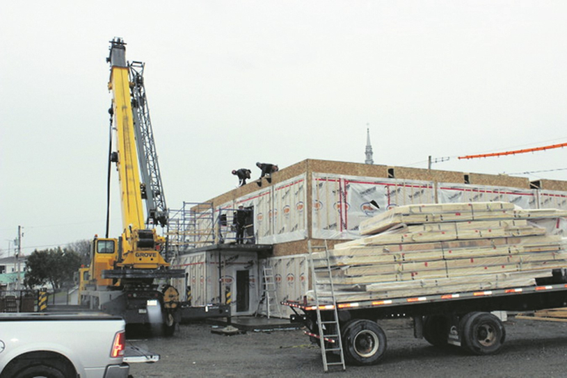 Nouvelle construction à Saint-François