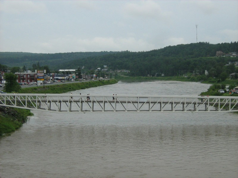 Passerelle de l'Île Ronde de Beauceville