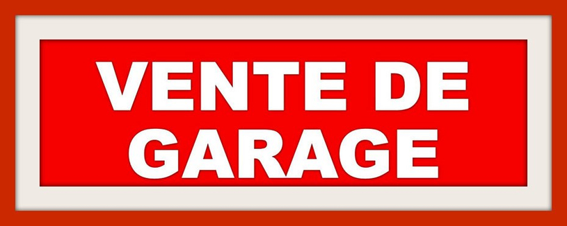 Les ventes de garage seront autorisées