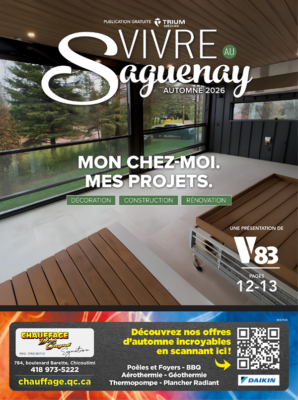 Vivre au Saguenay automne 2026