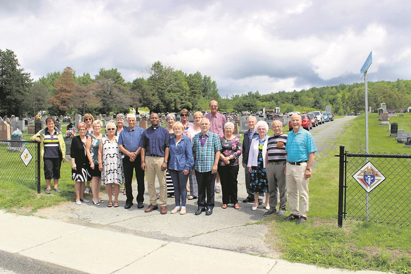 Inauguration de la nouvelle clôture au cimetière Saint-Philippe 