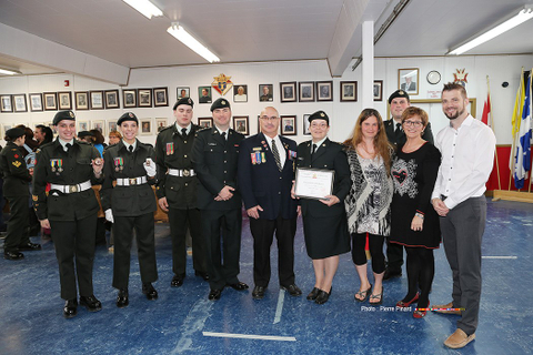 40e revue annuelle des cadets de Windsor