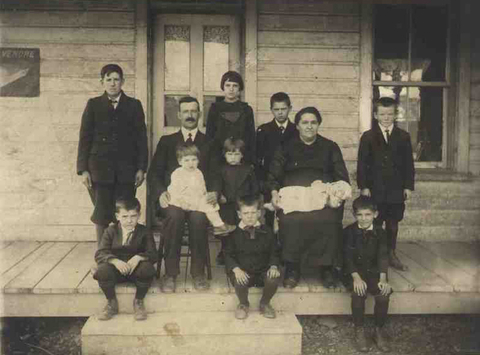 Une famille en 1925