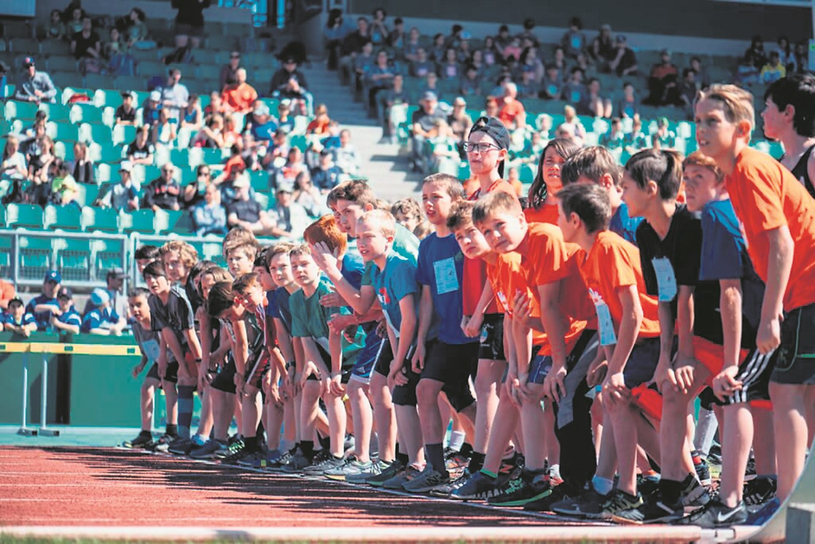 Journée d’athlétisme de la CS des Sommets