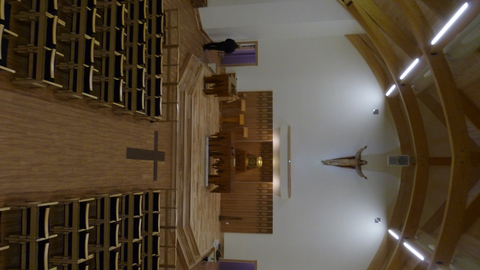 Déménagement des nouveaux bancs de l’Église/25 novembre-14