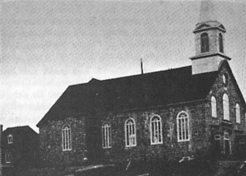 La deuxième église de St-Georges terminée en 1862