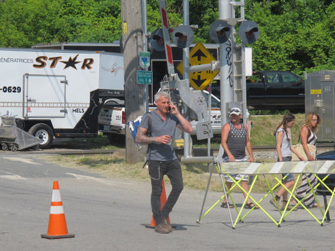 Tournage à Richmond
