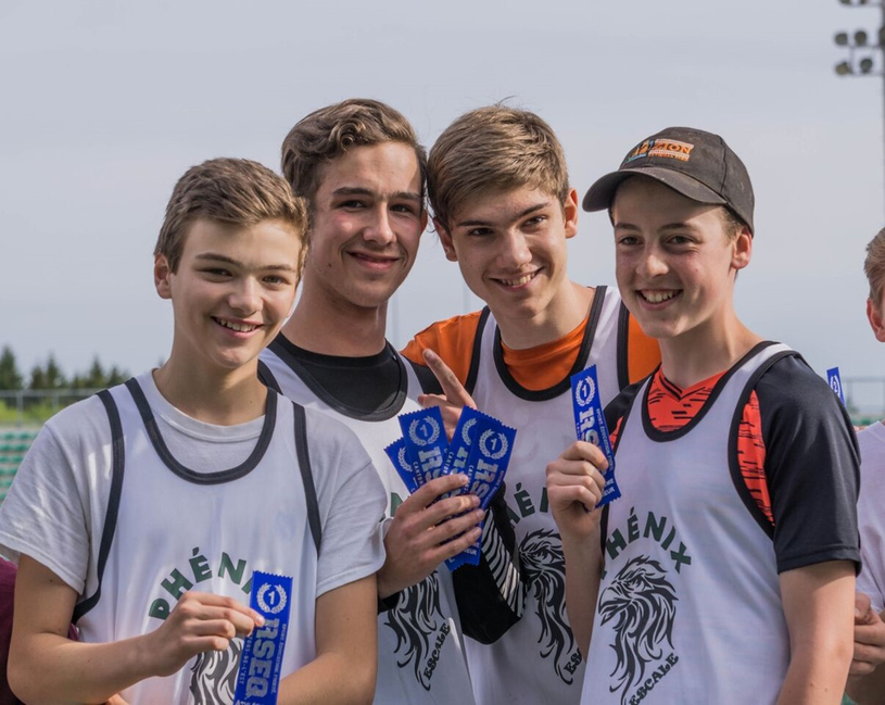 Le Phénix de l’Escale au championnat provincial d’athlétisme scolaire