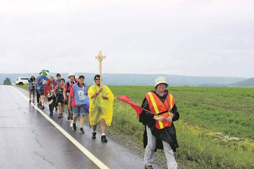 Le pèlerinage vers  Cap-de-la-Madeleine s’achève bientôt 