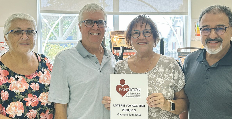 Gagnants de la Loterie voyage, juin 2023