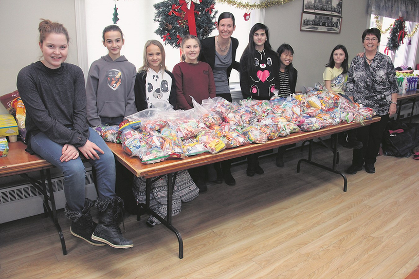 L’école Masson de Danville s’implique pour les paniers de Noël