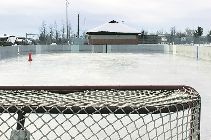Patinoire municipale vandalisée