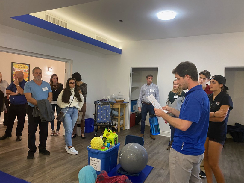 Inauguration de la Maison de la famille Les Arbrisseaux