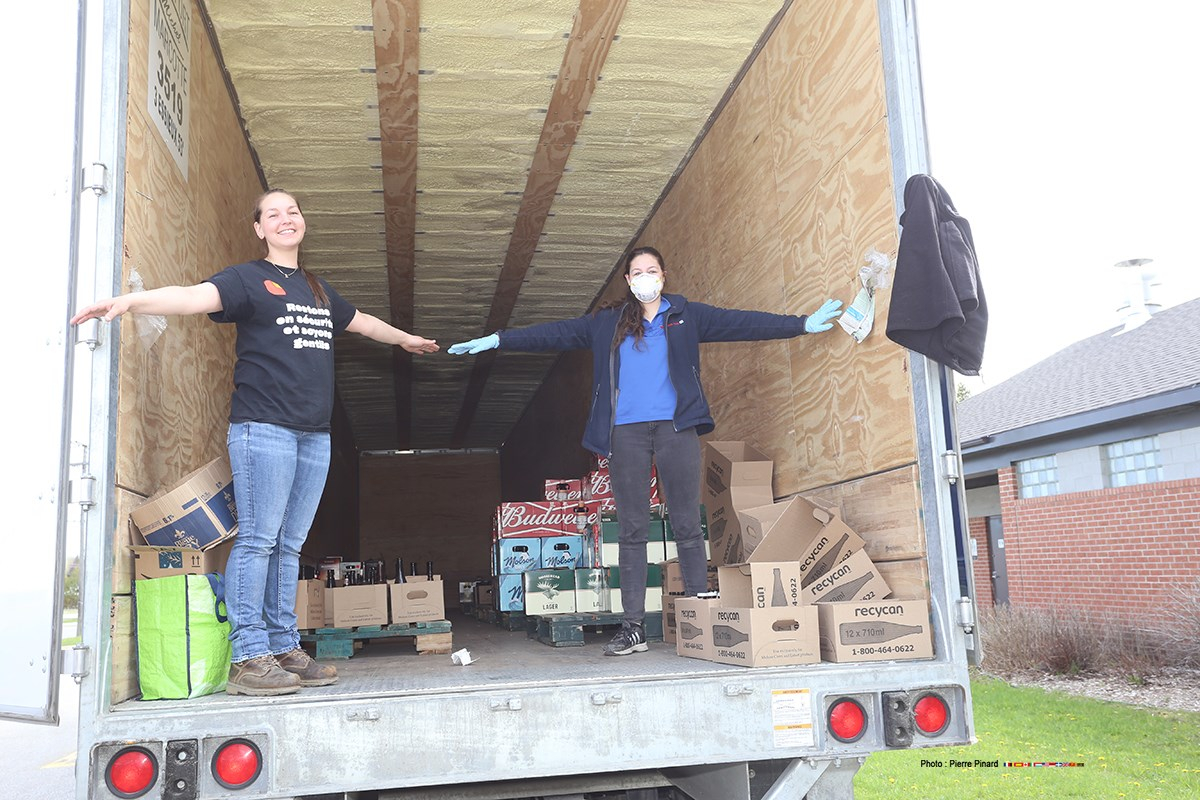 Collecte de contenants consignés du 17 mai à Windsor
