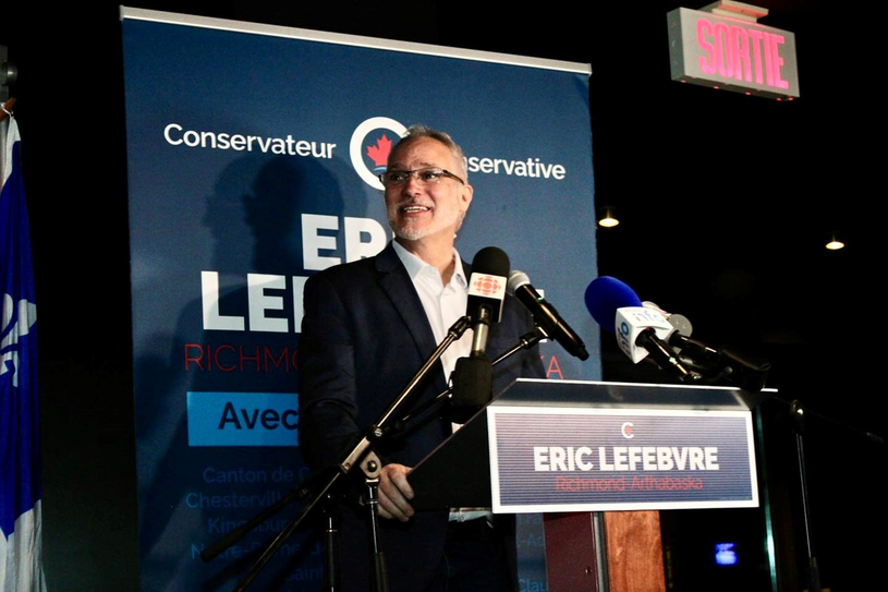 Eric Lefebvre entend rencontrer rapidement les 39 maires de Richmond-Arthabaska