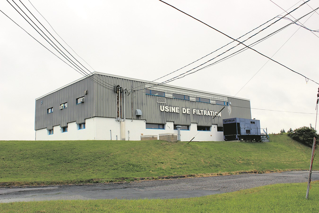 Située en bordure de la route 249, l’usine de filtration des eaux restera au même endroit avec un accroissement de 33 pour cent de sa superficie. 