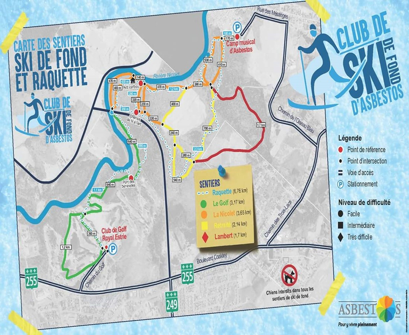 Une nouvelle saison pour le club de ski de fond d’Asbestos