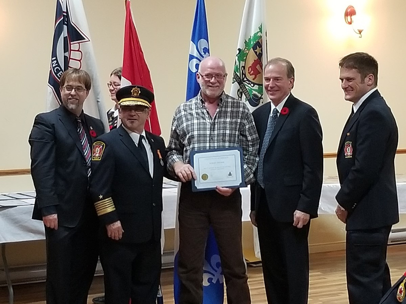 Danville honore son service d’incendie