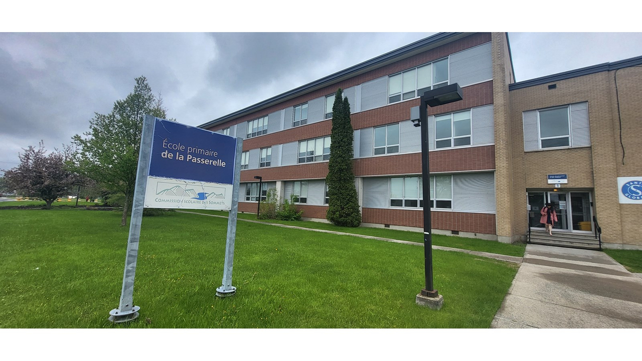 Un réaménagement complet de la cour de l’école La Passerelle à Val-des-Sources
