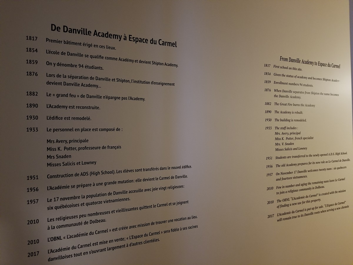 L’Espace du Carmel officiellement en activité
