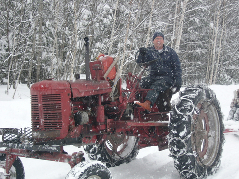 une balade en tracteur, ca vous dirait !!!