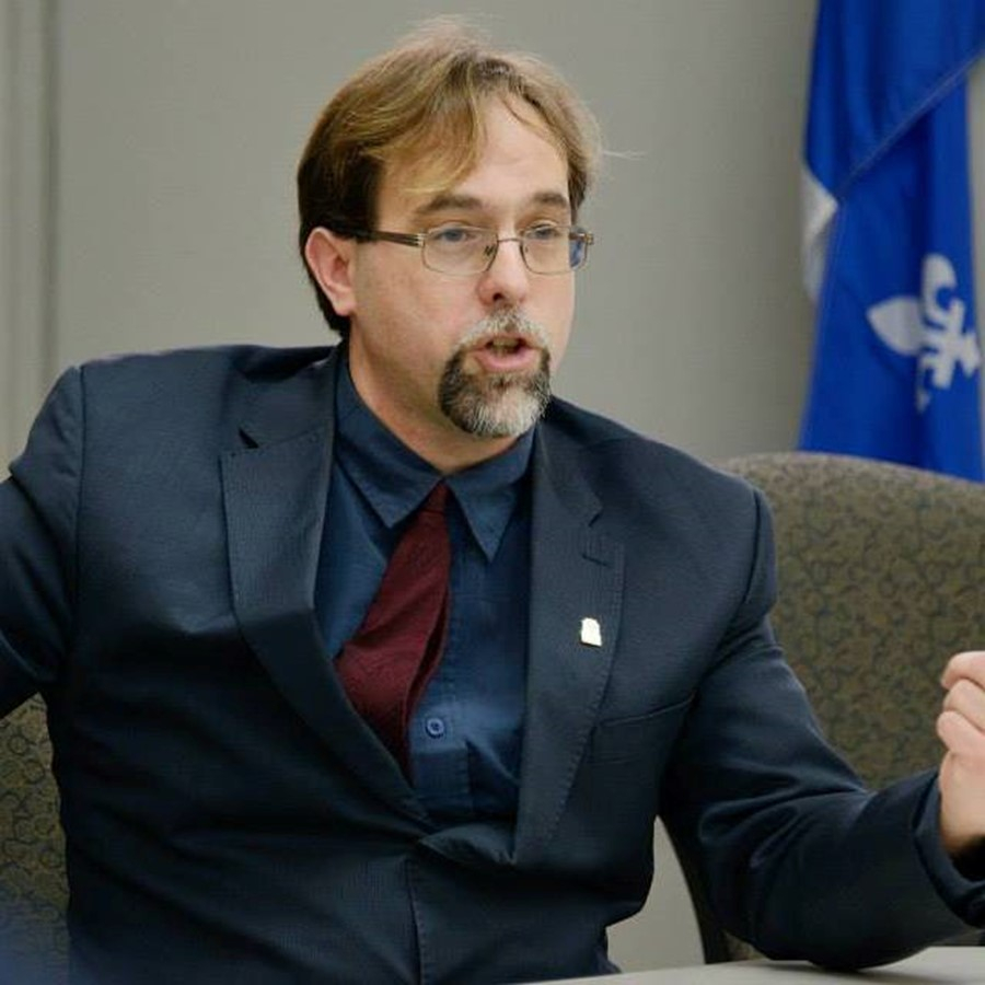 Michel Plourde, maire de Danville.