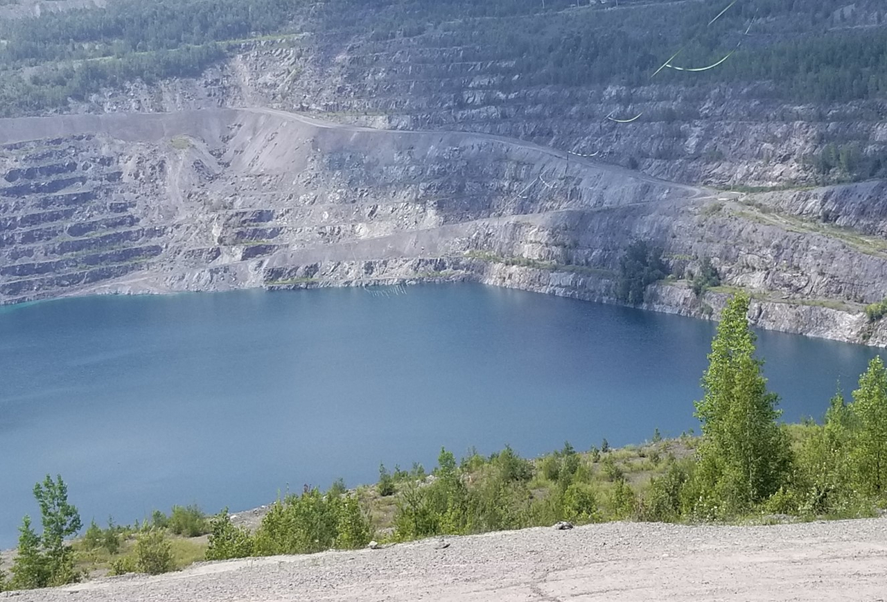 Le site Mine Jeffrey d’Asbestos