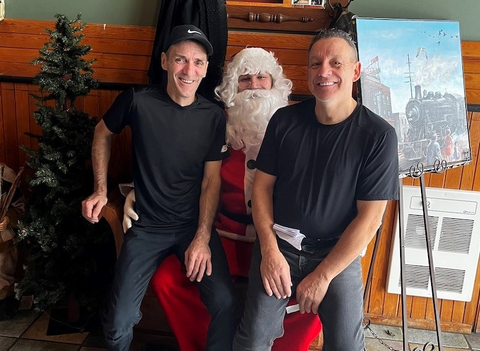 Visite du Père Noël