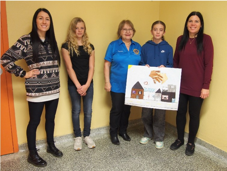 La branche Lions des Sources présente les gagnants du concours