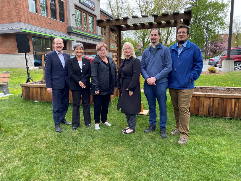 Inauguration de la Place Laudato Si’ à Windsor