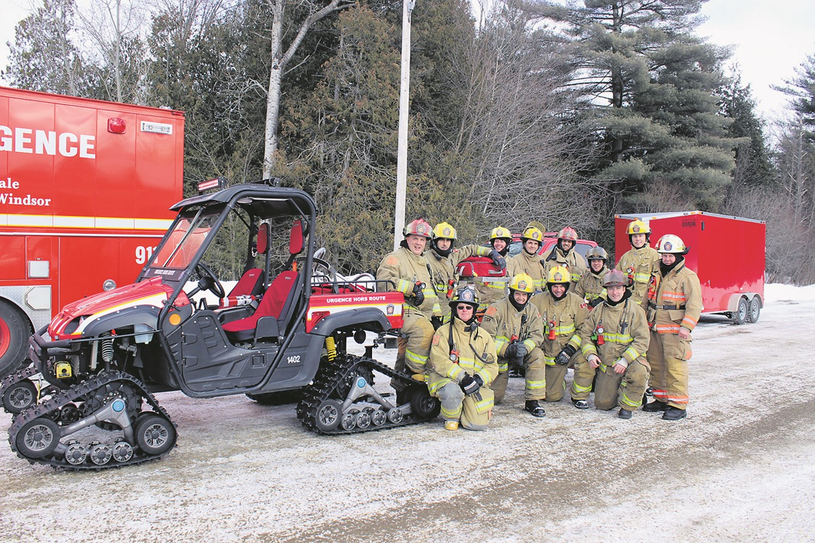 Des pompiers de la Régie près pour des interventions hors-route  