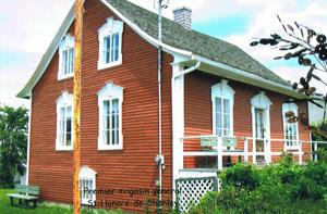 La Maison Rouge, maison-mère de la série familiale La Saga des Grégoire.