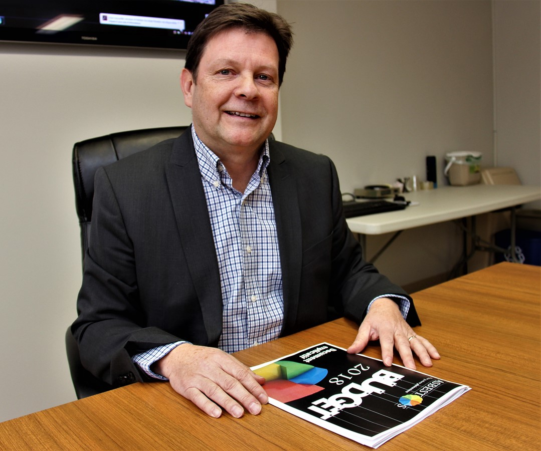 Le Directeur-général de la ville d’Asbestos, Georges-André Gagné.
