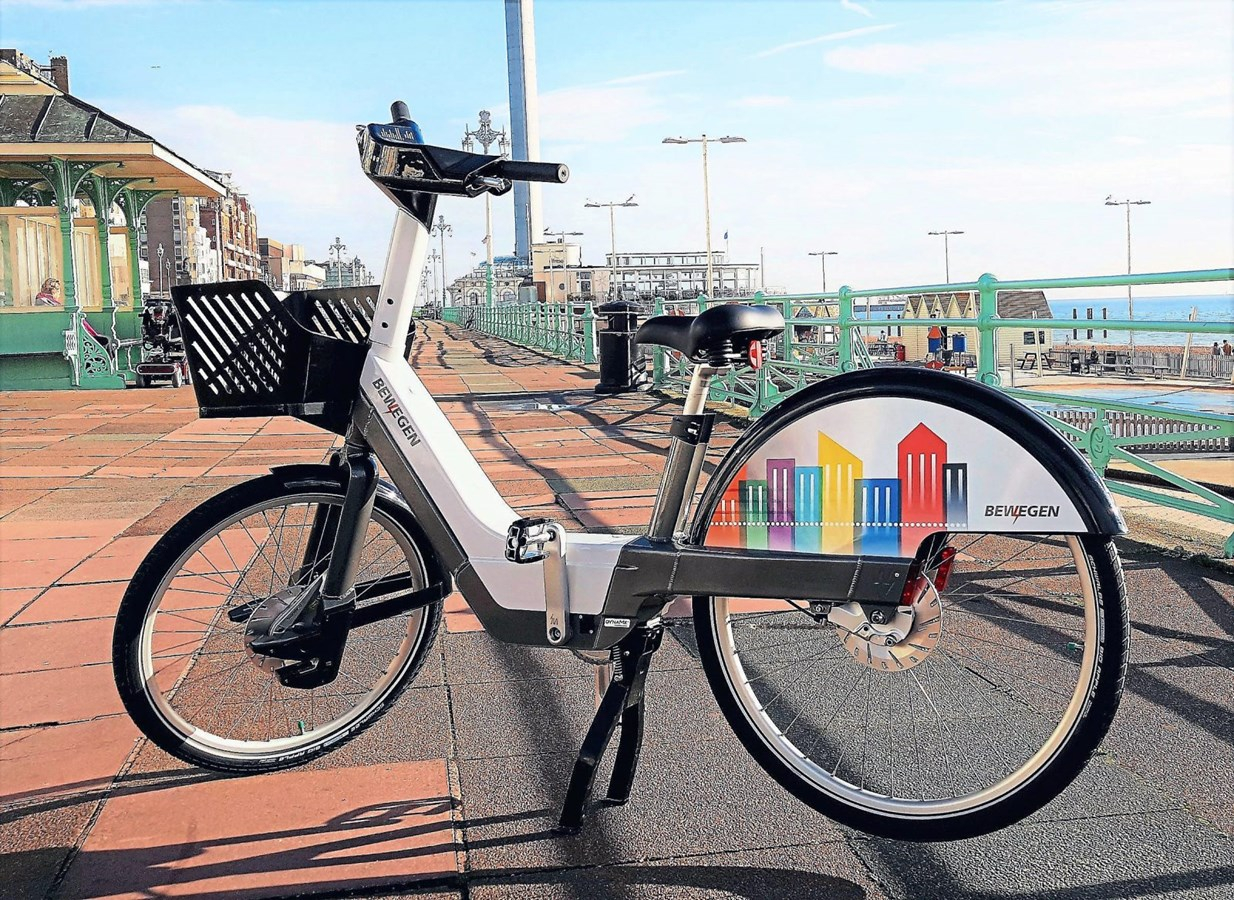 Démonstration de vélo électrique de Bewegen Technologies
