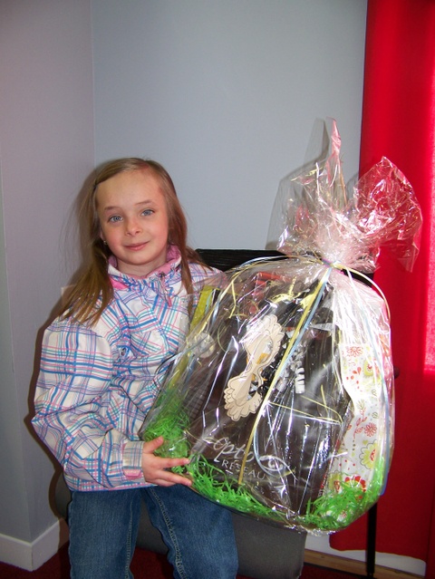 Gagnante concours de Pâques 2013