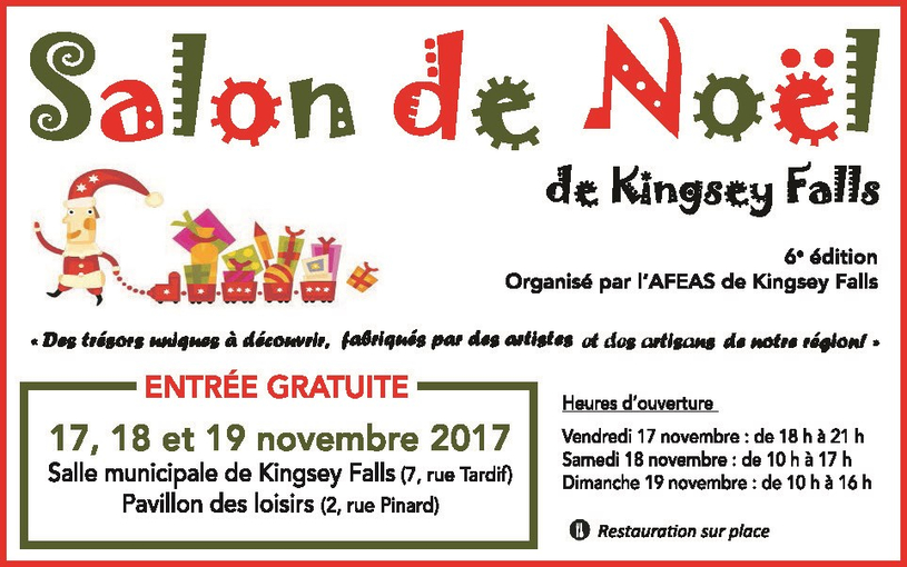 Une 6e édition colorée pour le Salon de Noël  de Kingsey Falls!