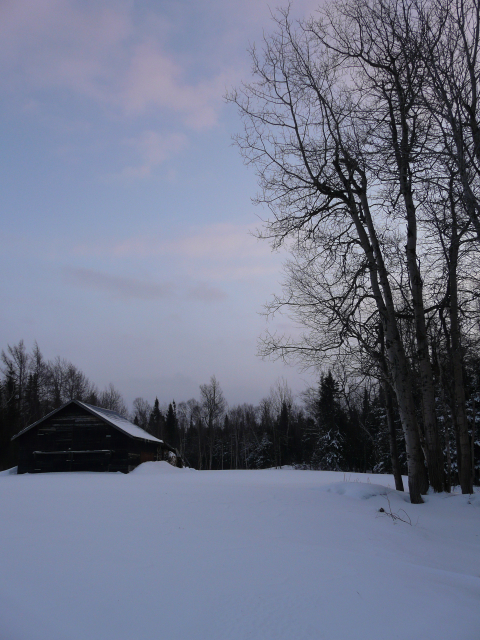 paysage, route 269, vers St-Honoré