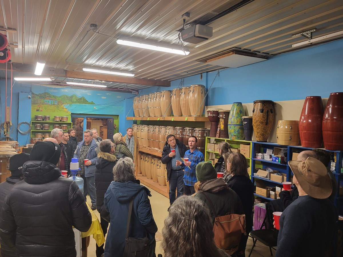 Le premier Apéro « cochon » de la CCES