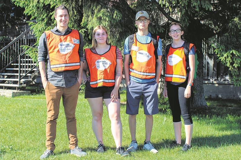 Retour de l’Escouade verte dans le Val-Saint-François