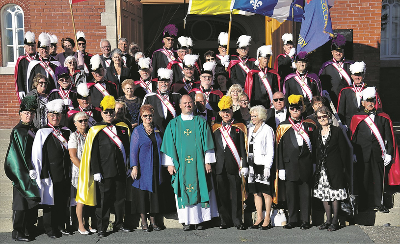 Installation des officiers du 4e degré des Chevaliers de Colomb