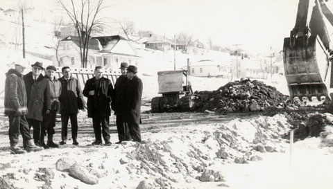 Construction du quai