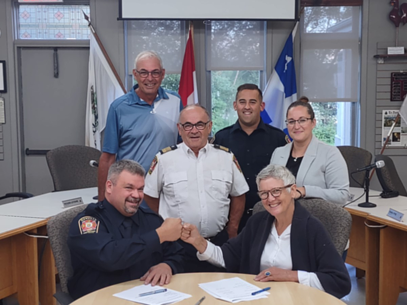 Danville s’entend avec ses pompiers jusqu’en 2025