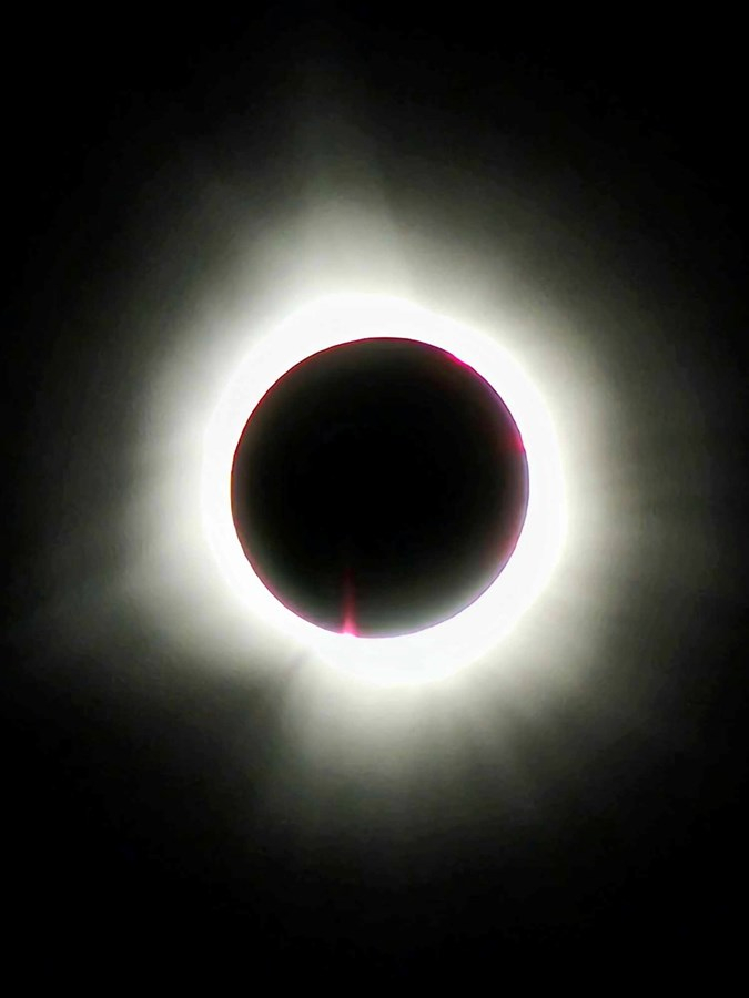 L’éclipse solaire du 8 avril