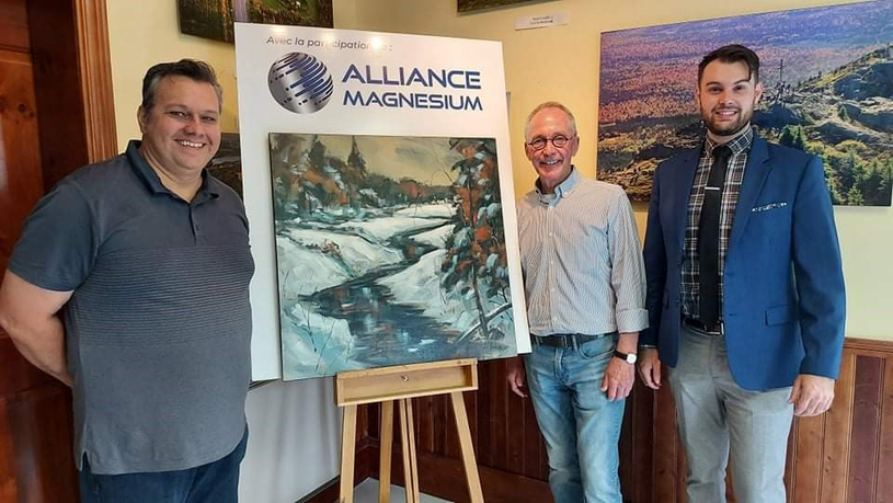 Le Symposium des arts de Danville procède au dévoilement de la toile d’honneur de sa 22e édition