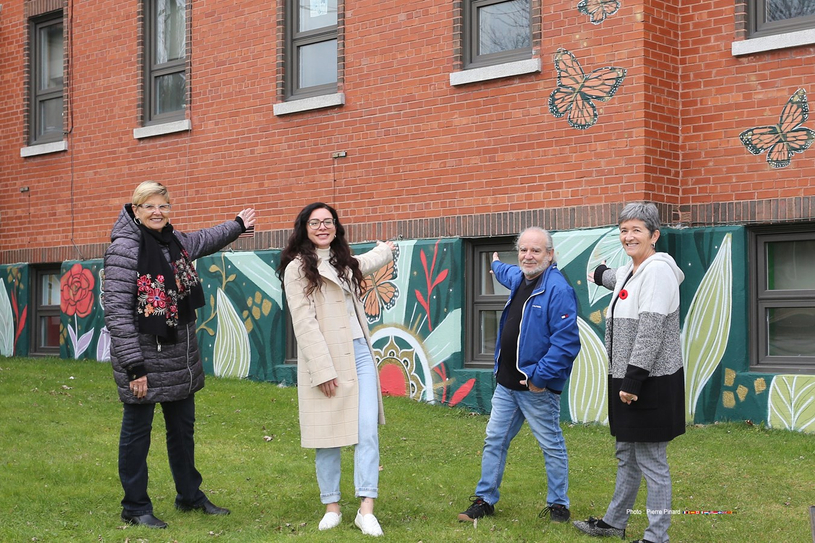 Inauguration d’une quatrième murale à Windsor